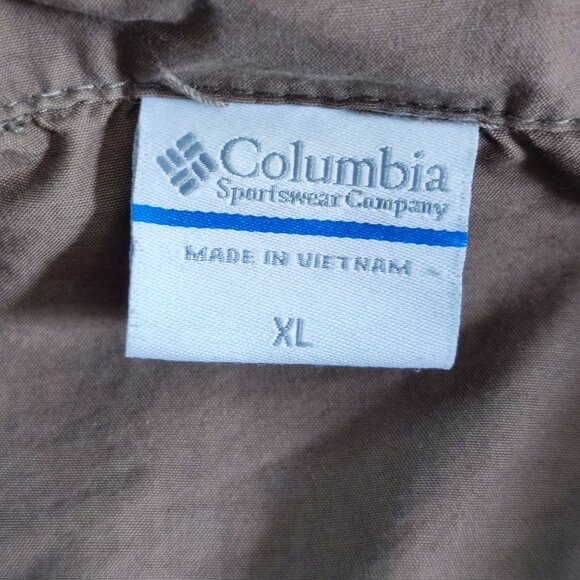 Columbia outdoor light jacket with hood brown women's size XL - Picture 4 of 11